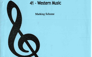 2018 G.C.E O/L Western Music Full Marking Scheme (Sinhala Medium)
